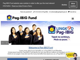 'pagibigfund.gov.ph' screenshot