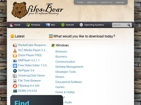 'filesbear.com' screenshot