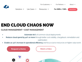 'cloudbolt.io' screenshot