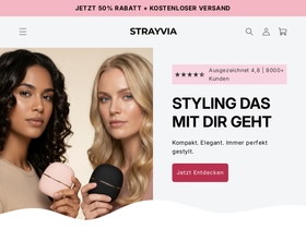 Strayvia website screenshot