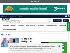 'foodconnection.com.br' screenshot