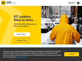 'kwikmotion.com' screenshot