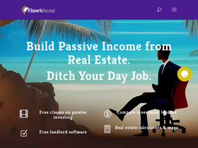 'sparkrental.com' screenshot