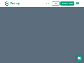 'papershift.com' screenshot