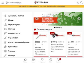 'steel-gun.ru' screenshot