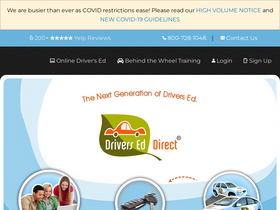 'driverseddirect.com' screenshot