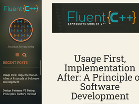 'fluentcpp.com' screenshot