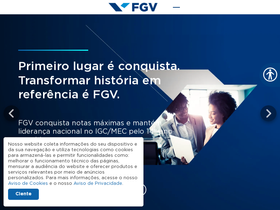 'fgv.br' screenshot