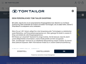 'tom-tailor.com' screenshot