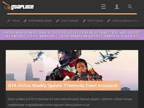 'gtaplace.hu' screenshot