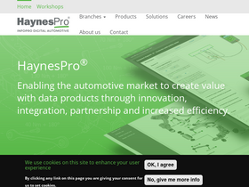 'haynespro.com' screenshot