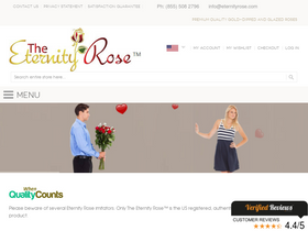 'eternityrose.com' screenshot
