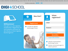 'digi4school.at' screenshot