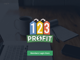 '123profitmembers.com' screenshot