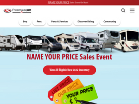 'fraserway.com' screenshot