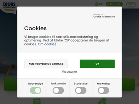 'djurssommerland.dk' screenshot