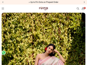 ravya.co.in homepage screenshot
