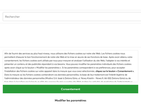 'chaussures.fr' screenshot