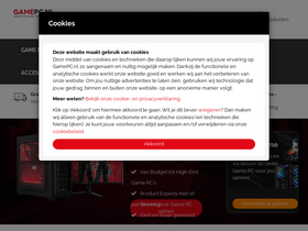 'gamepc.nl' screenshot