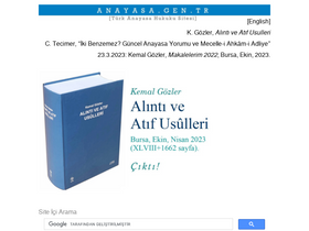 'anayasa.gen.tr' screenshot