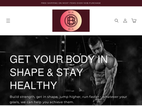 biahealthandfitness.com homepage screenshot
