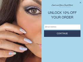 'embraceyourstylenails.com' screenshot