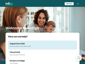 'indigohealth.com' screenshot