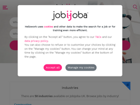 'jobijoba.co.uk' screenshot