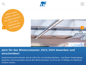'th-wildau.de' screenshot