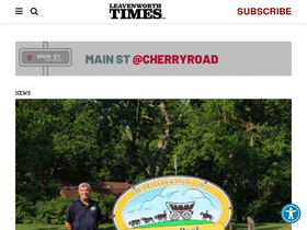 'leavenworthtimes.com' screenshot