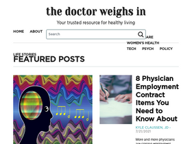 'thedoctorweighsin.com' screenshot