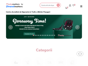 'babymatters.ro' screenshot