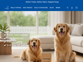 chewsfordogs.com homepage screenshot