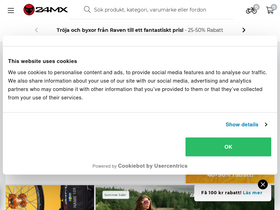 '24mx.se' screenshot