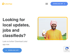 'getlokalapp.com' screenshot
