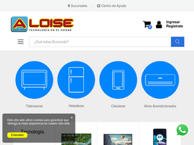 'aloisevirtual.com.ar' screenshot