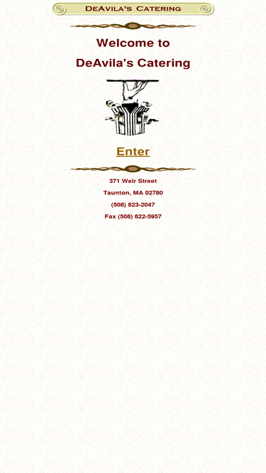 deavilascatering.com