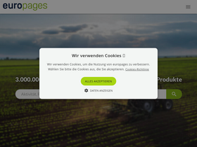 'europages.de' screenshot