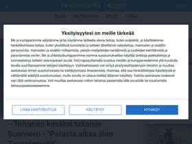 'hevosurheilu.fi' screenshot