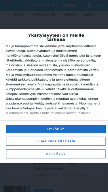 hevosurheilu.fi