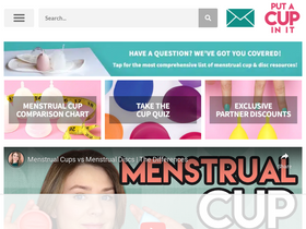 'putacupinit.com' screenshot