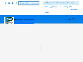 'kp.ac.rw' screenshot