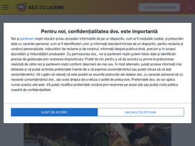 'raziculacrimi.ro' screenshot