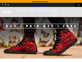 'raadshop.com' screenshot