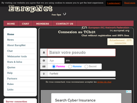 'europnet.org' screenshot