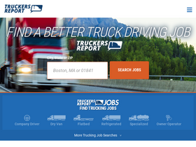 'thetruckersreport.com' screenshot