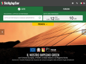 'sicilybycar.it' screenshot