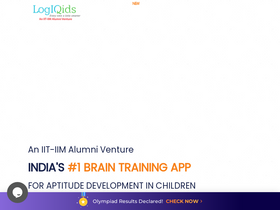 'logiqids.com' screenshot