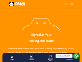 'omnirank.id' screenshot
