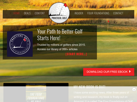 'practical-golf.com' screenshot